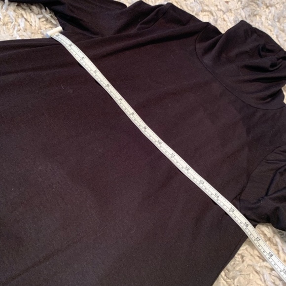 Lulus long sleeve black turtle neck dress medium - Picture 5 of 8
